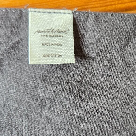 Threshold Gray Long Table Runner - Picture 6 of 6